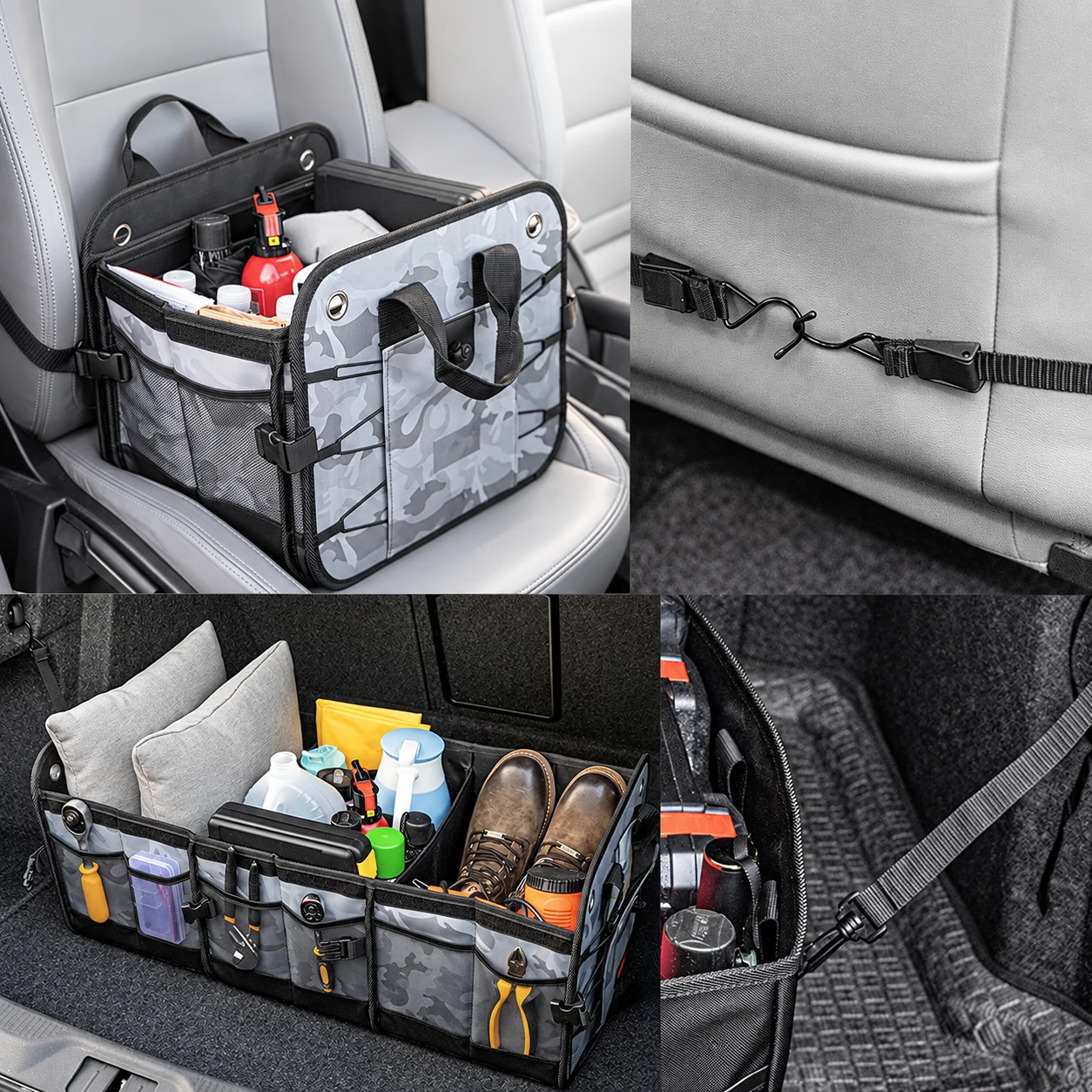 Foldable Trunk Organizer — 023-11 detail 1