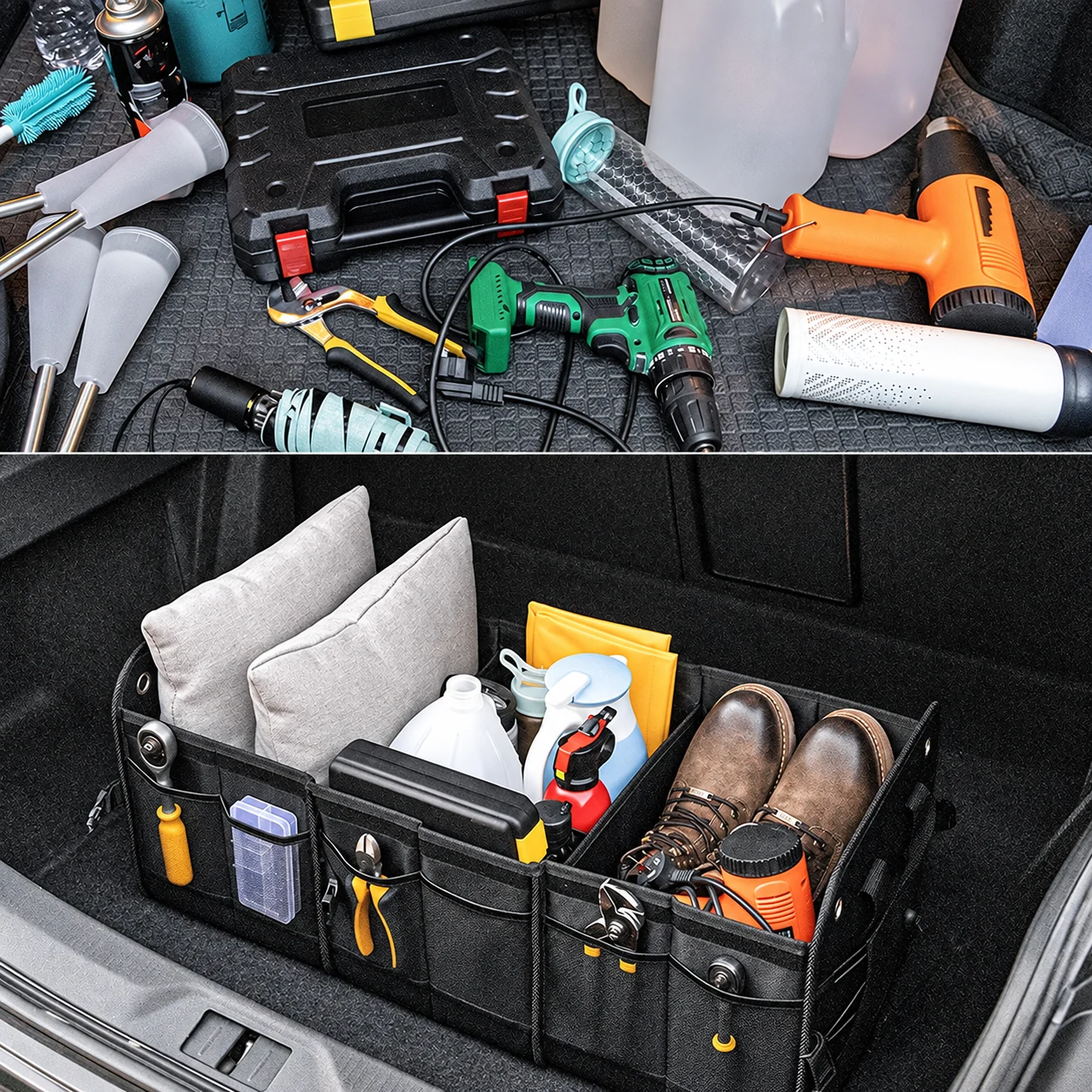 Foldable Trunk Organizer — 023-11 detail 2