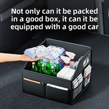 PU Leather Car Organizer — 099-01 detail 3