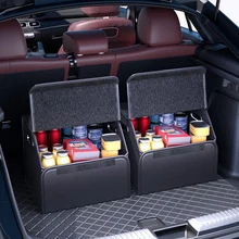PU Leather Car Organizer — 099-02 detail 2