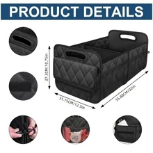 Foldable Trunk Organizer — 158-01 detail 2
