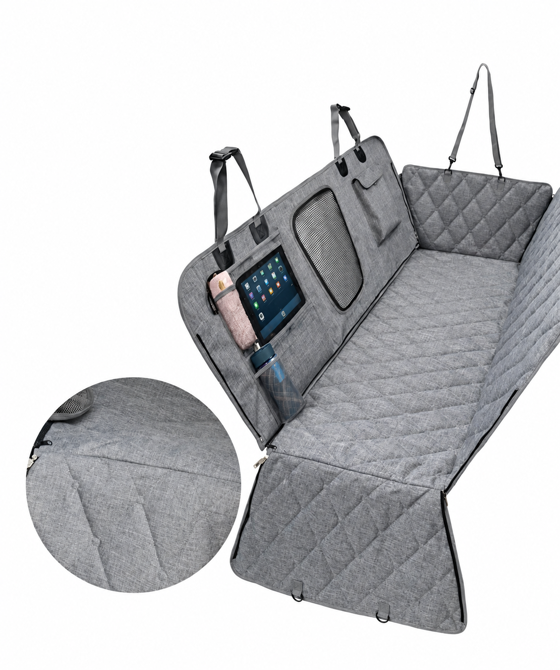 Quilted Pet Seat Protector — P24-01