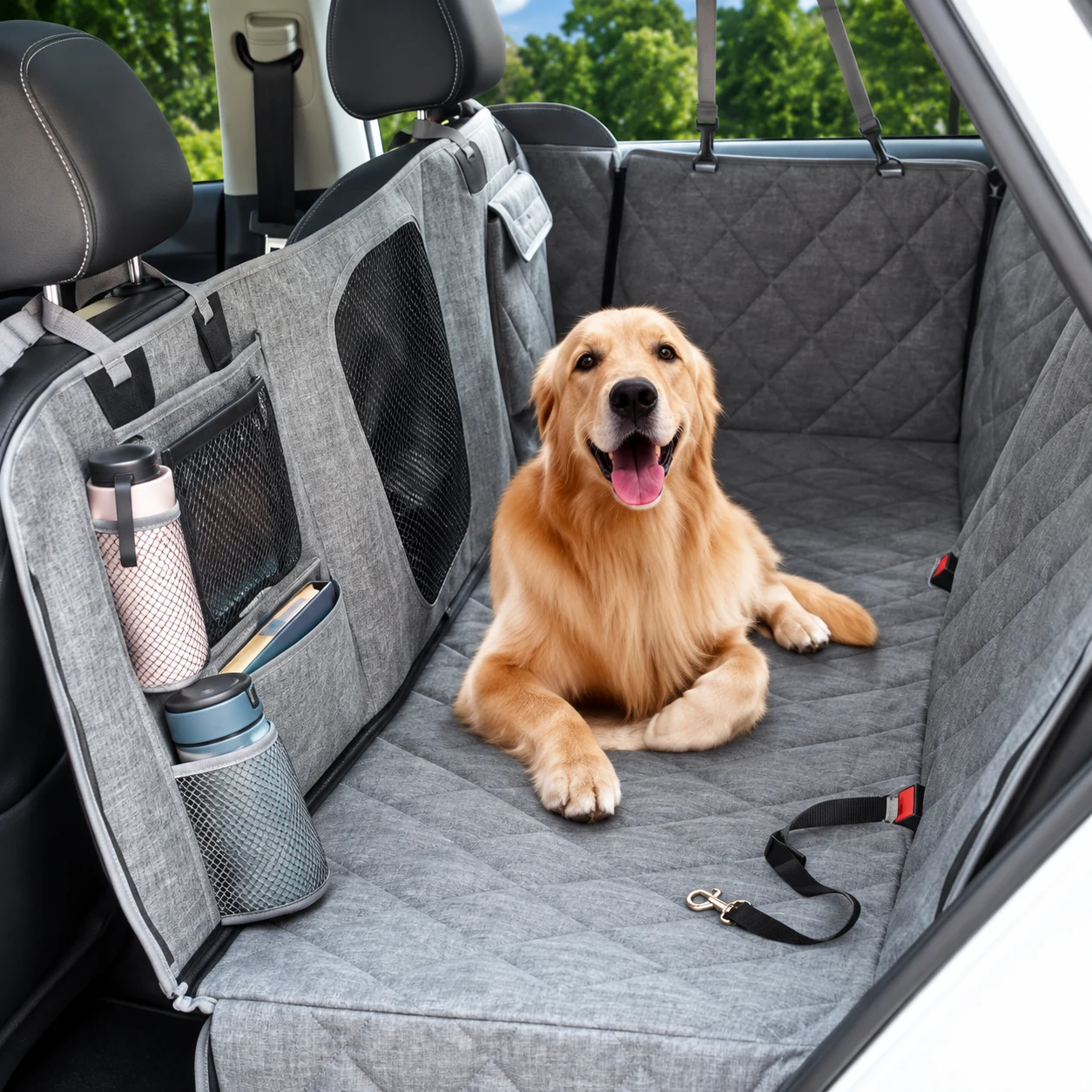 Quilted Pet Seat Protector — P24-17 detail 1