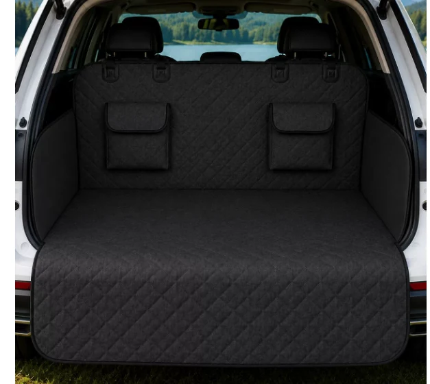 Quilted Cargo Liner with Storage Pockets — P25-30 detail 1