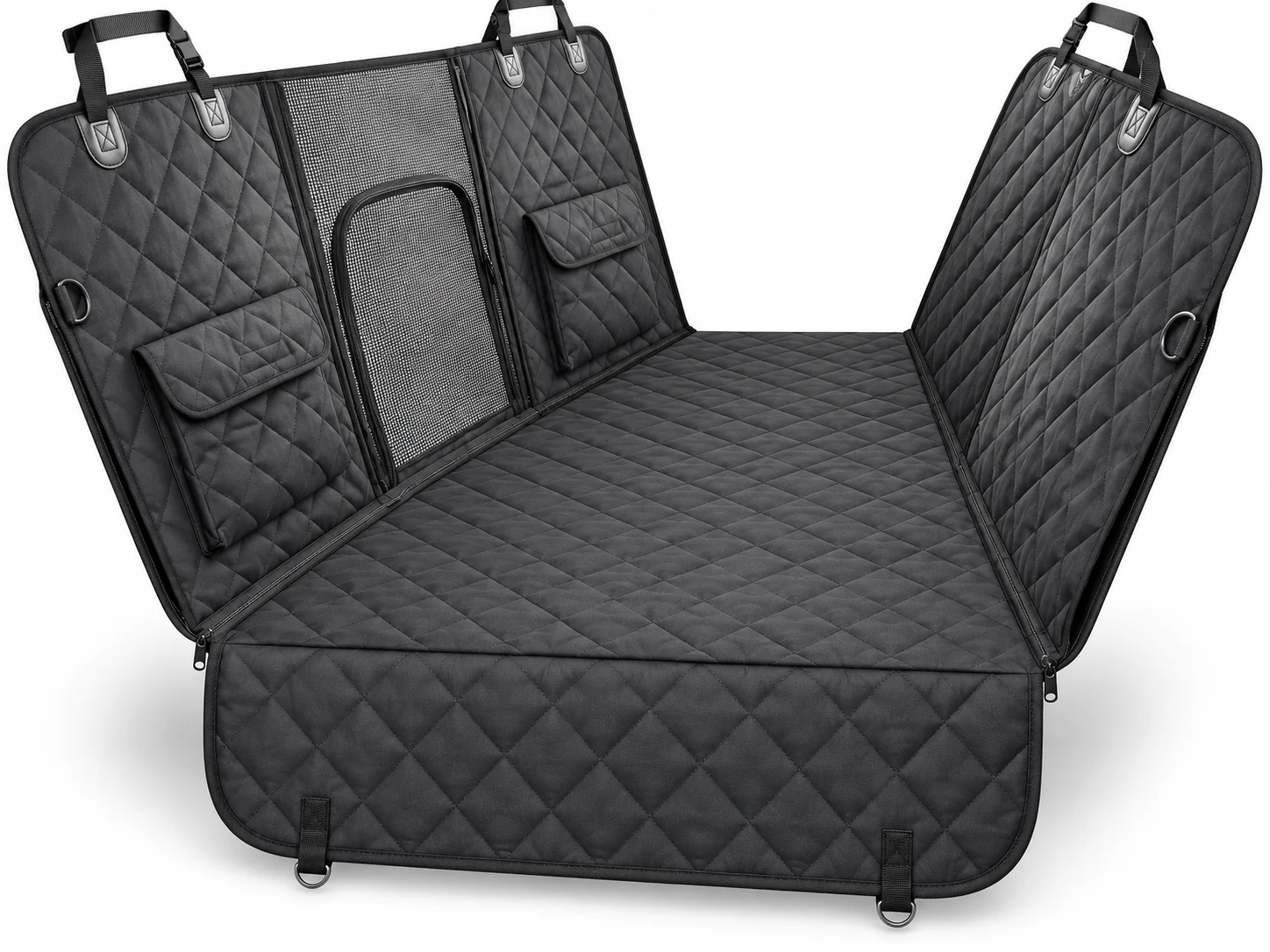 Quilted Rear-Seat Dog Hammock — P25-38
