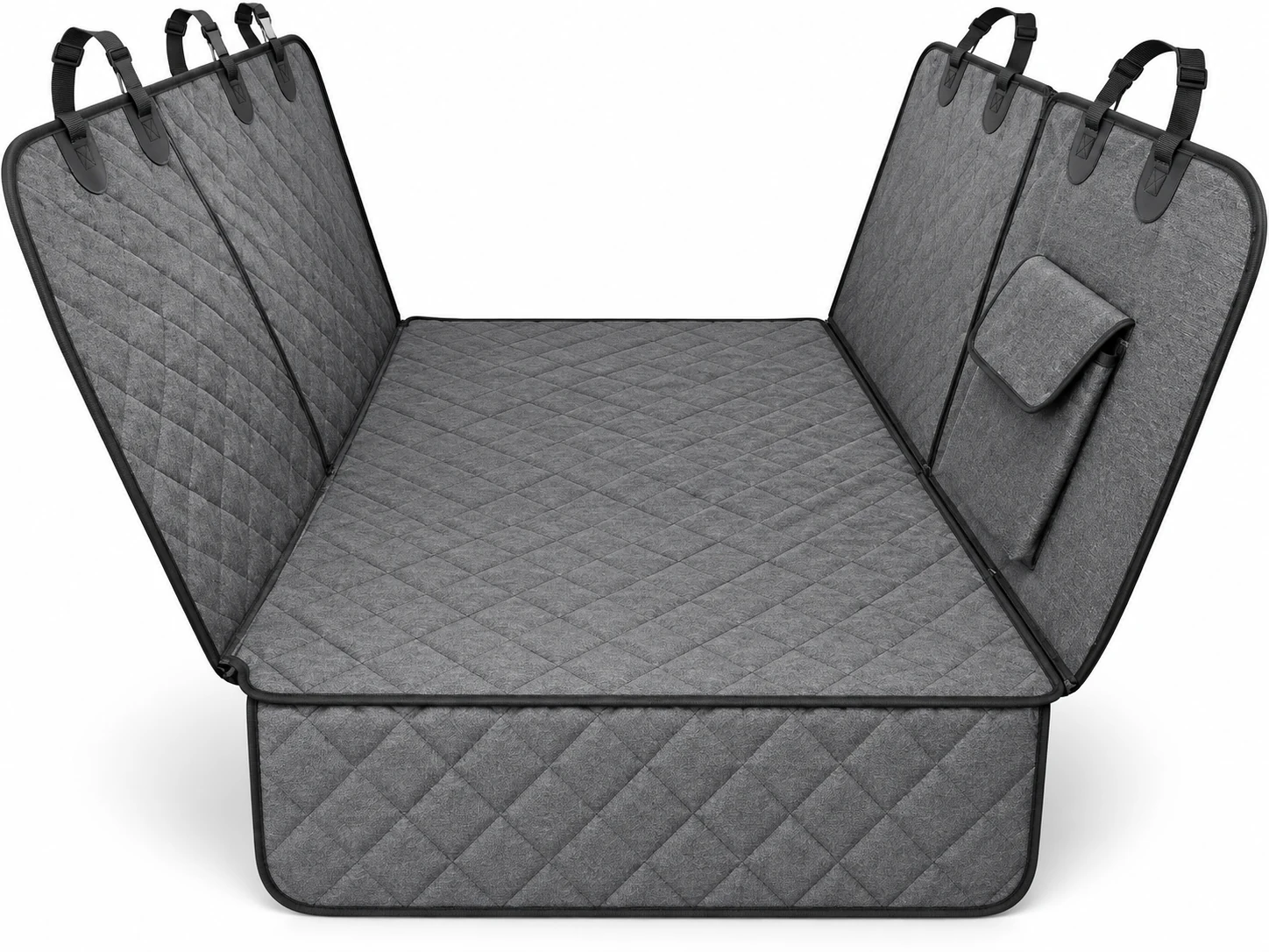 Cationic Fabric Rear-Seat Dog Hammock — P25-41