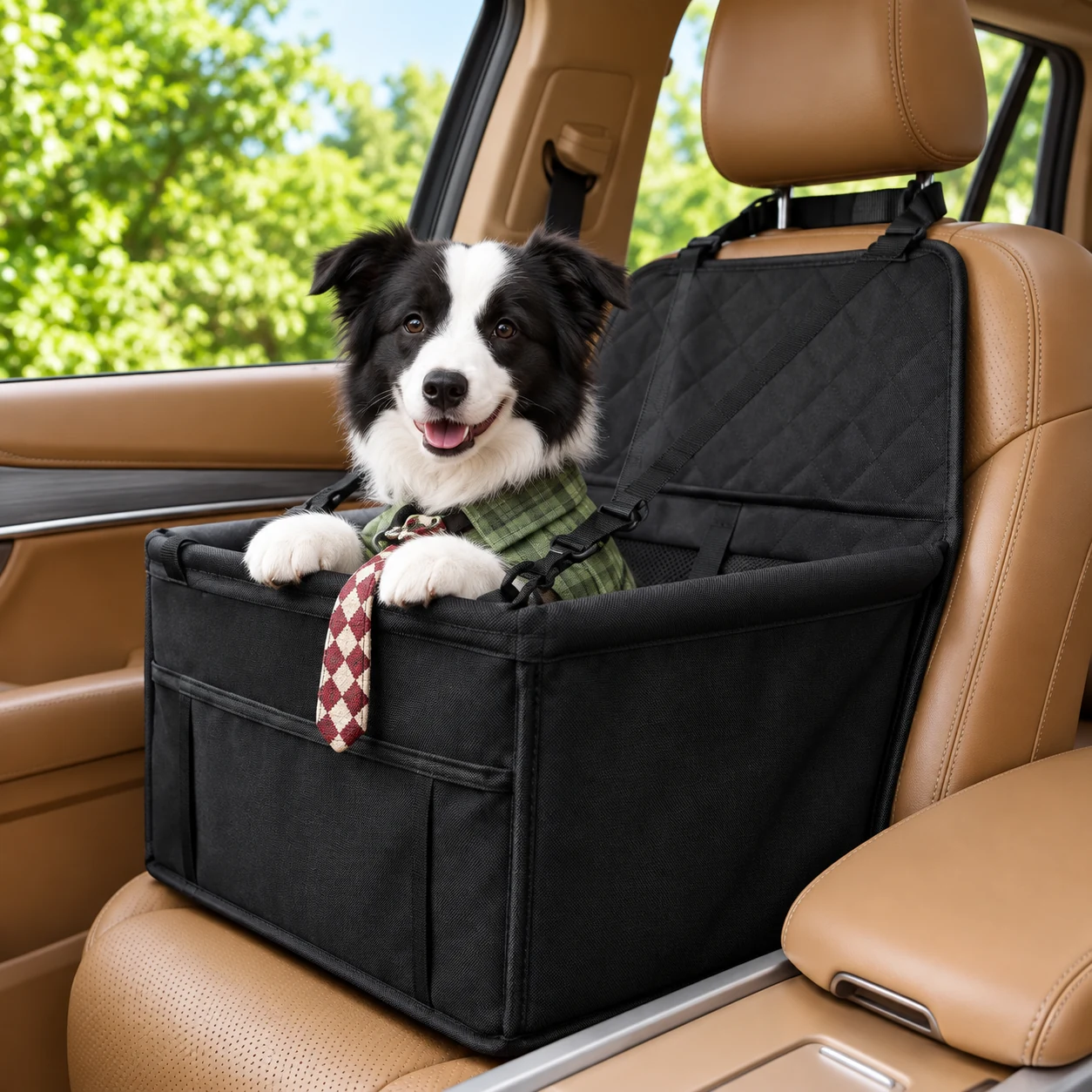 Quilted Pet Seat Protector — P27-61 detail 1