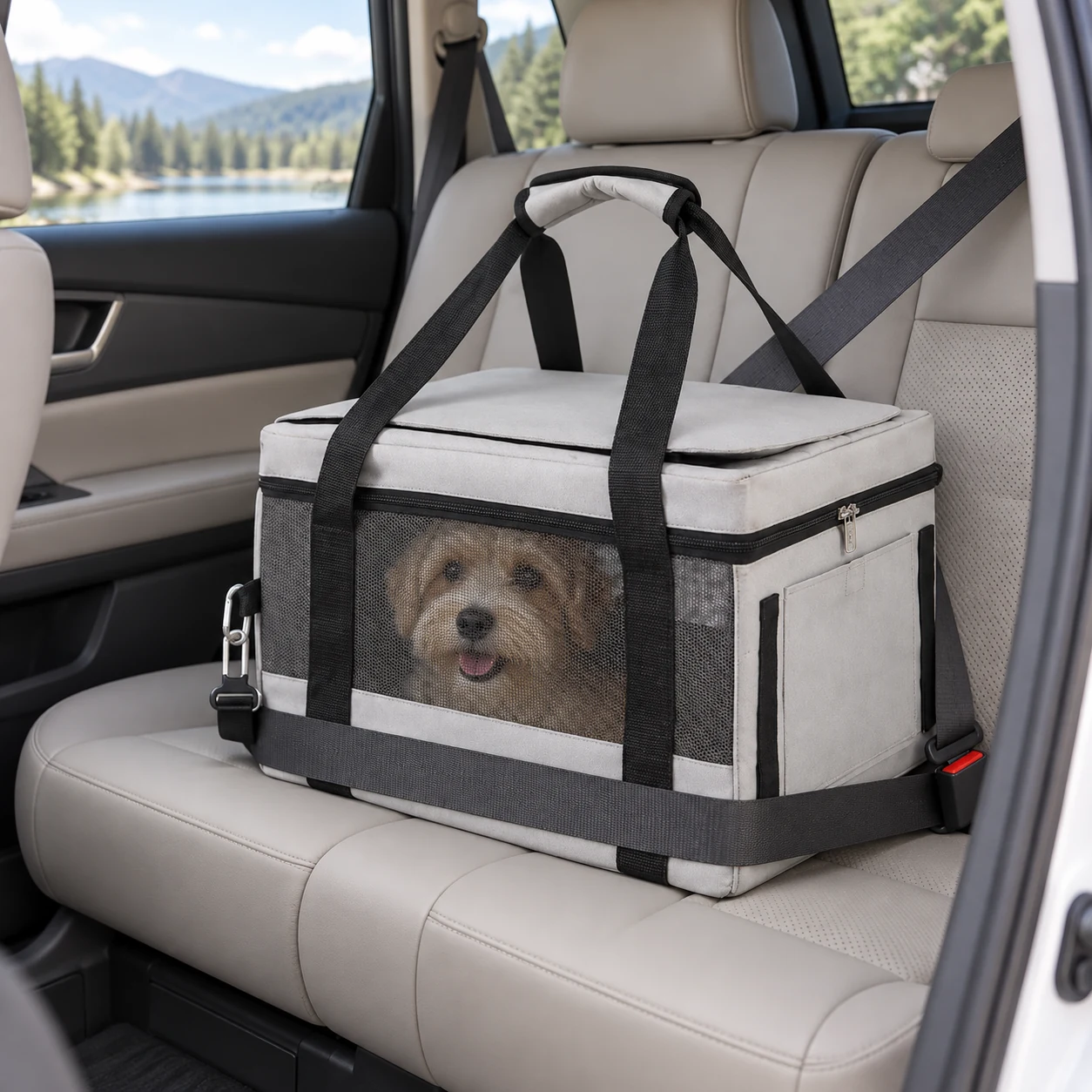 Quilted Pet Seat Protector — PC2604 detail 1